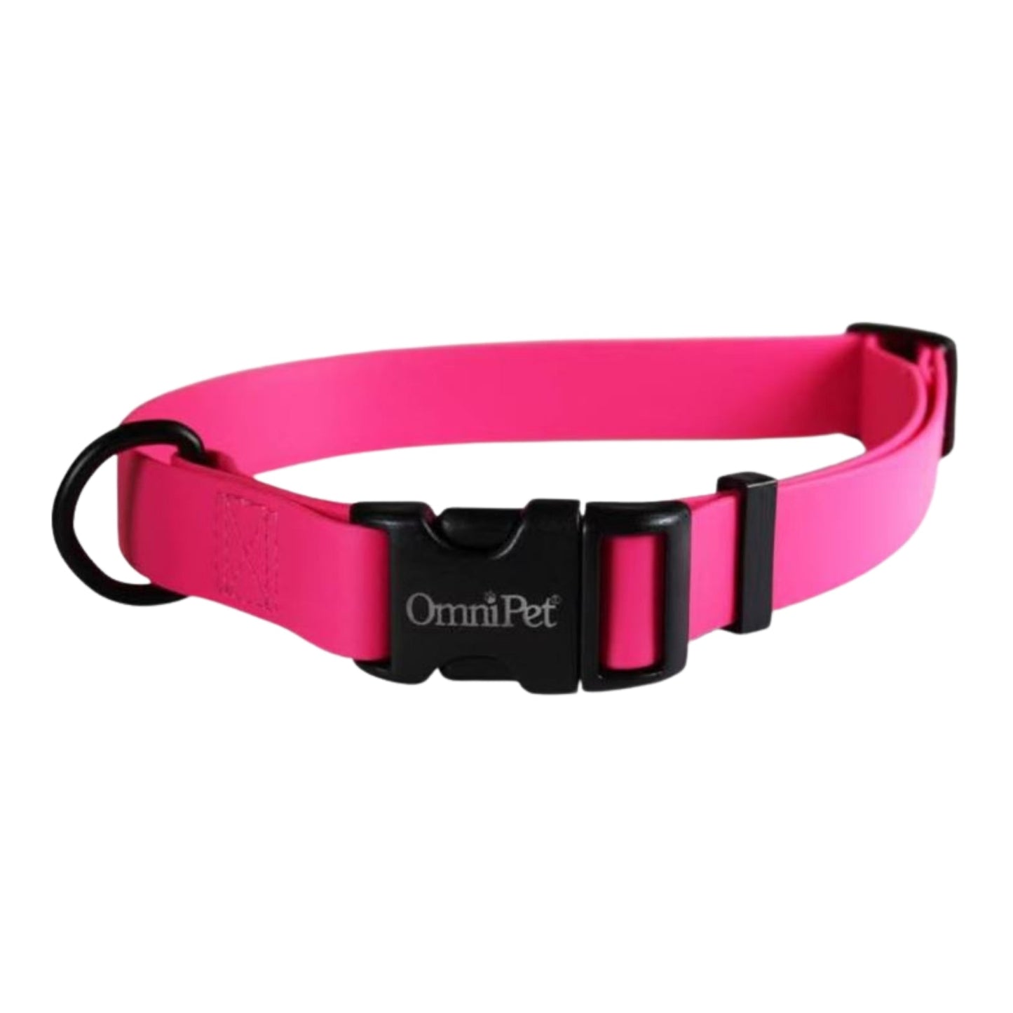 Biothane Dog Collar – Ruby (1" × 26")
