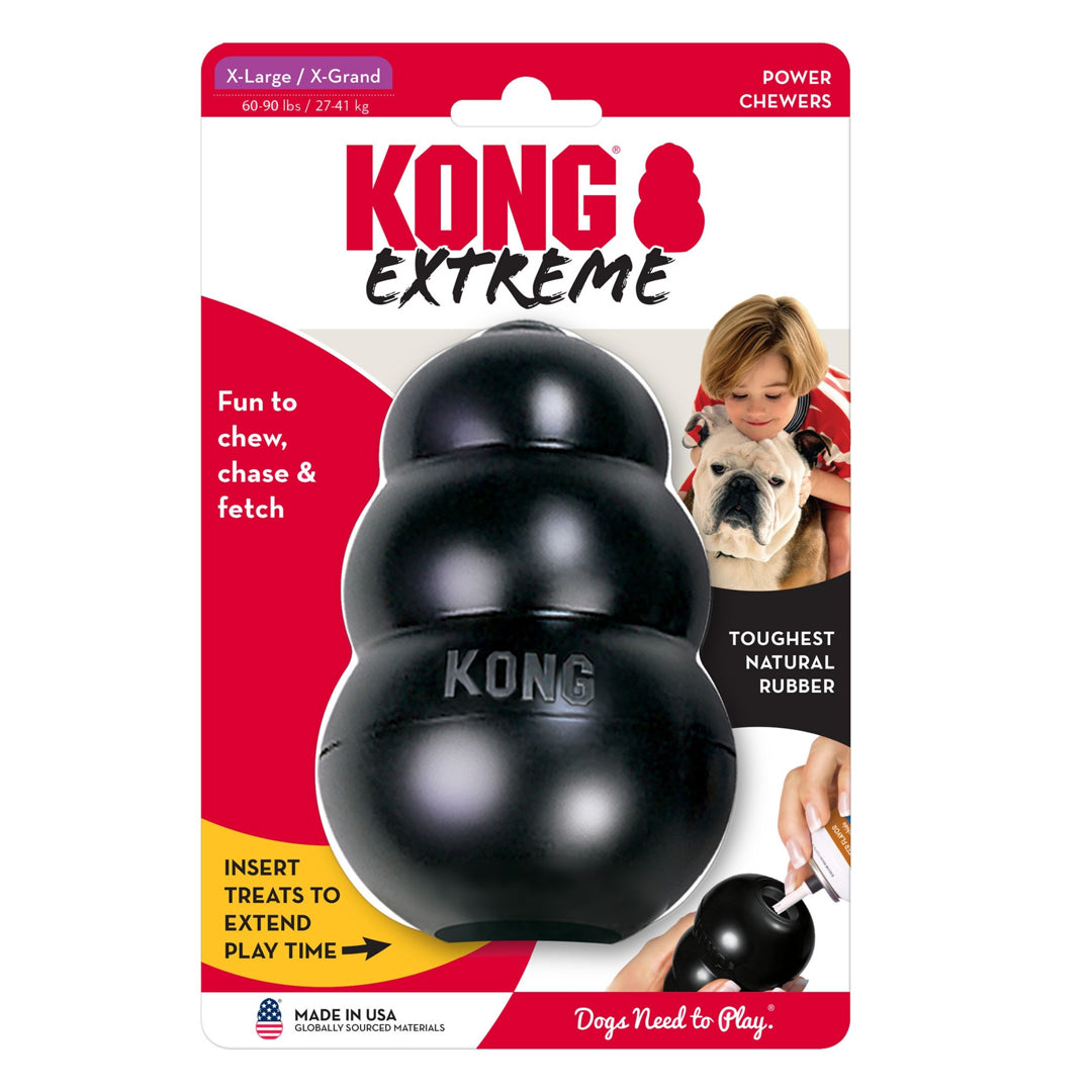 Juguete para perros KONG Extreme – Negro (XL)