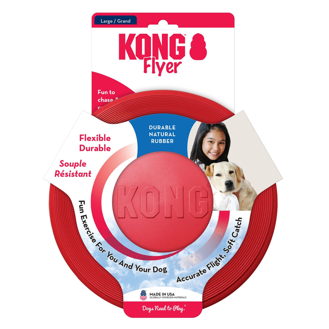 Juguete para perros KONG Extreme Flyer – Rojo (Grande)
