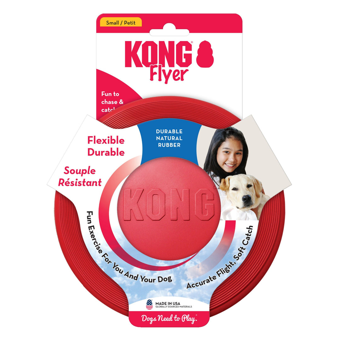 Juguete para perros KONG Extreme Flyer – Rojo (Mediano)