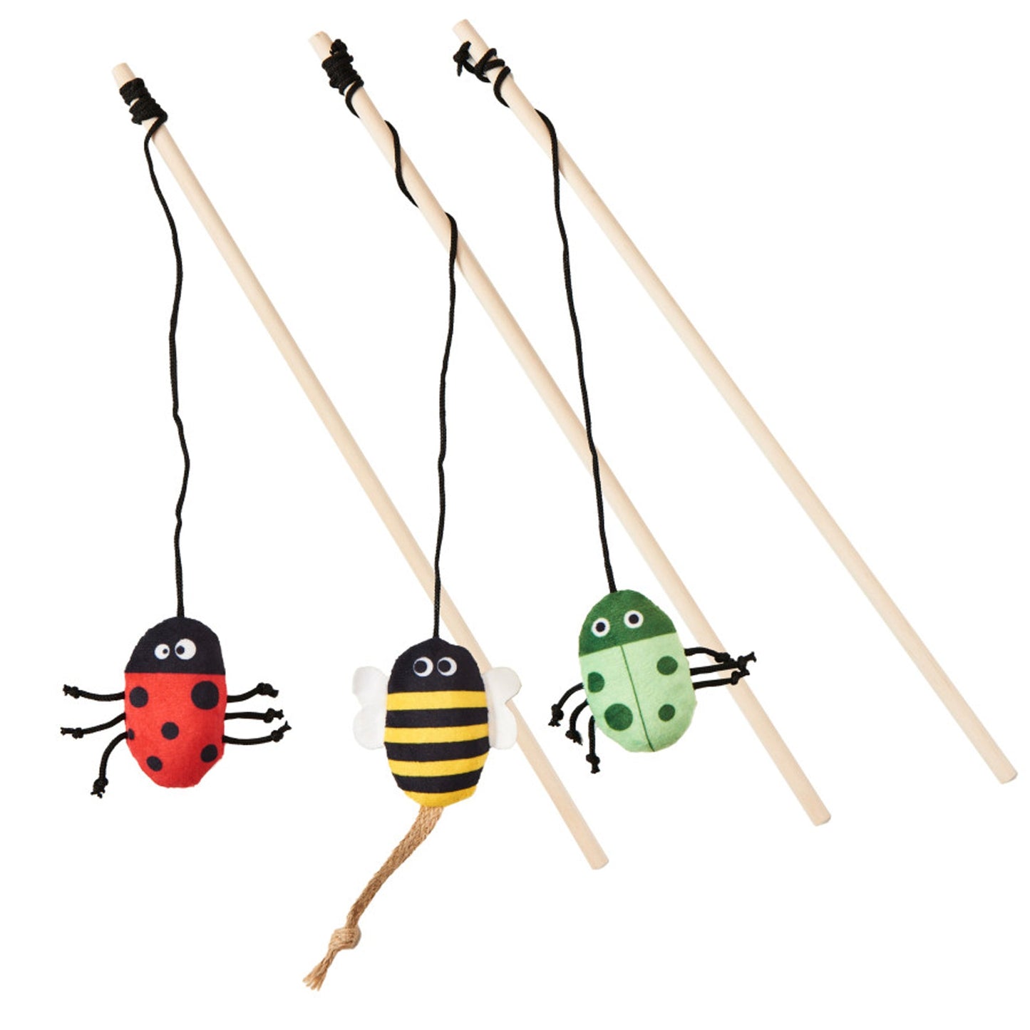 Insect Teaser Wand Cat Toy – Assorted (One Size)