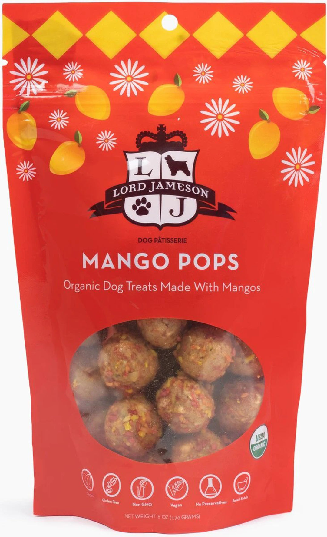 Lord Jameson – Mango Pops Dog Treats (6 oz)