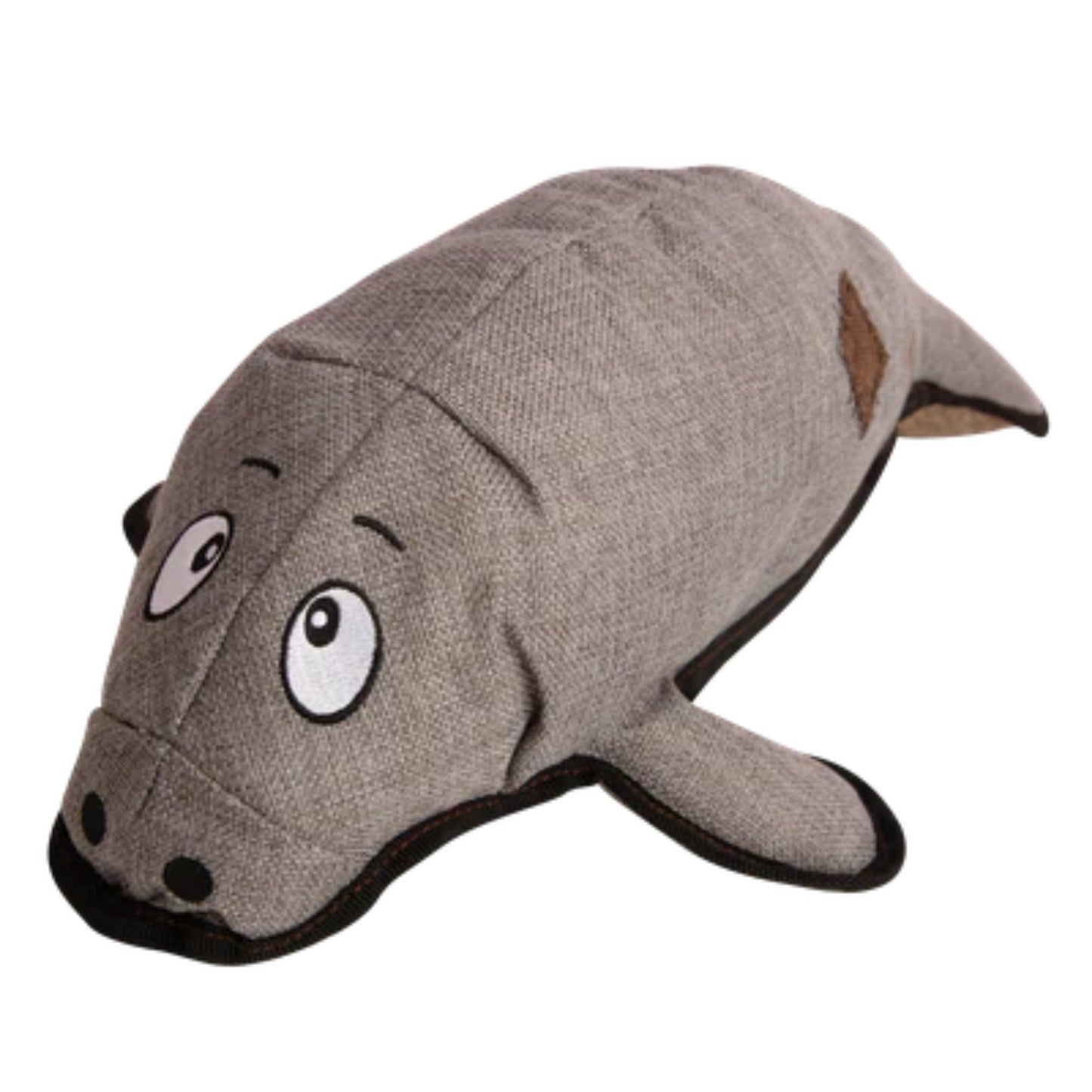Snugarooz – Peluche para perro Murray el manatí (gris, 53 cm)