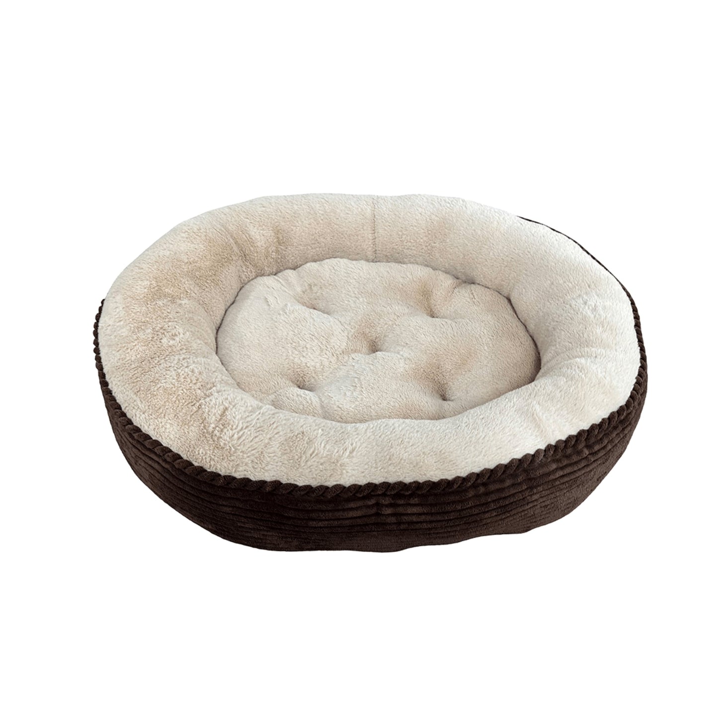 Sleep Zone Luxe Round Rib Corduroy (31", Chocolate)