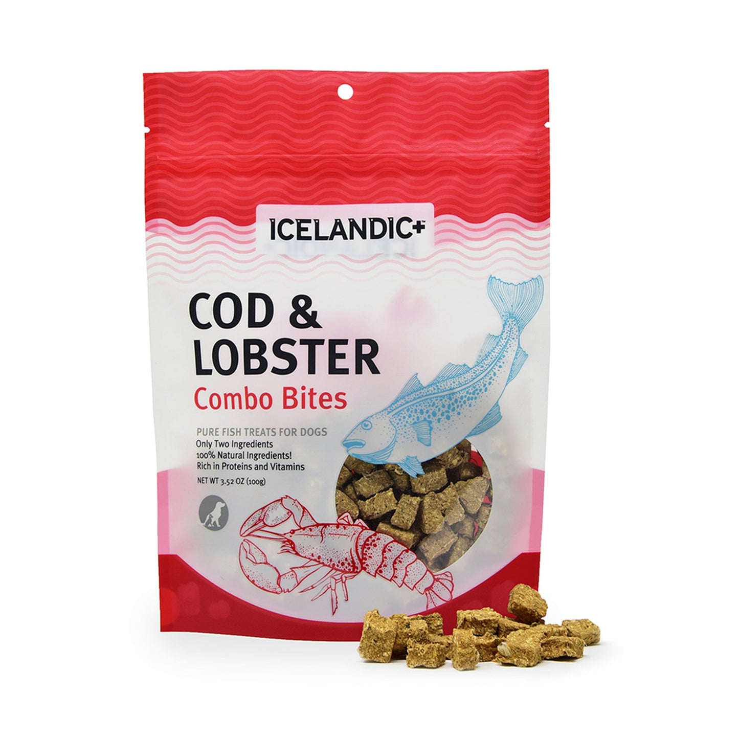 Icelandic+ — Combo Bites Dog Treats (Cod & Lobster)