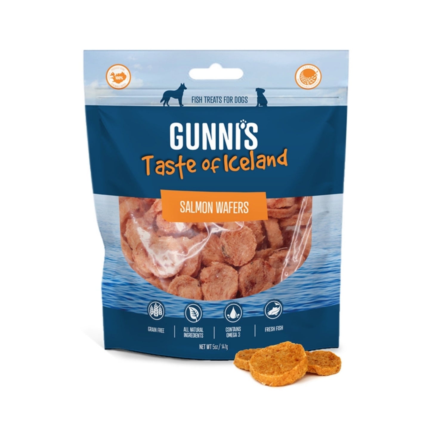 Gunni’s — Cod Wafers Dog Treats (5 oz)
