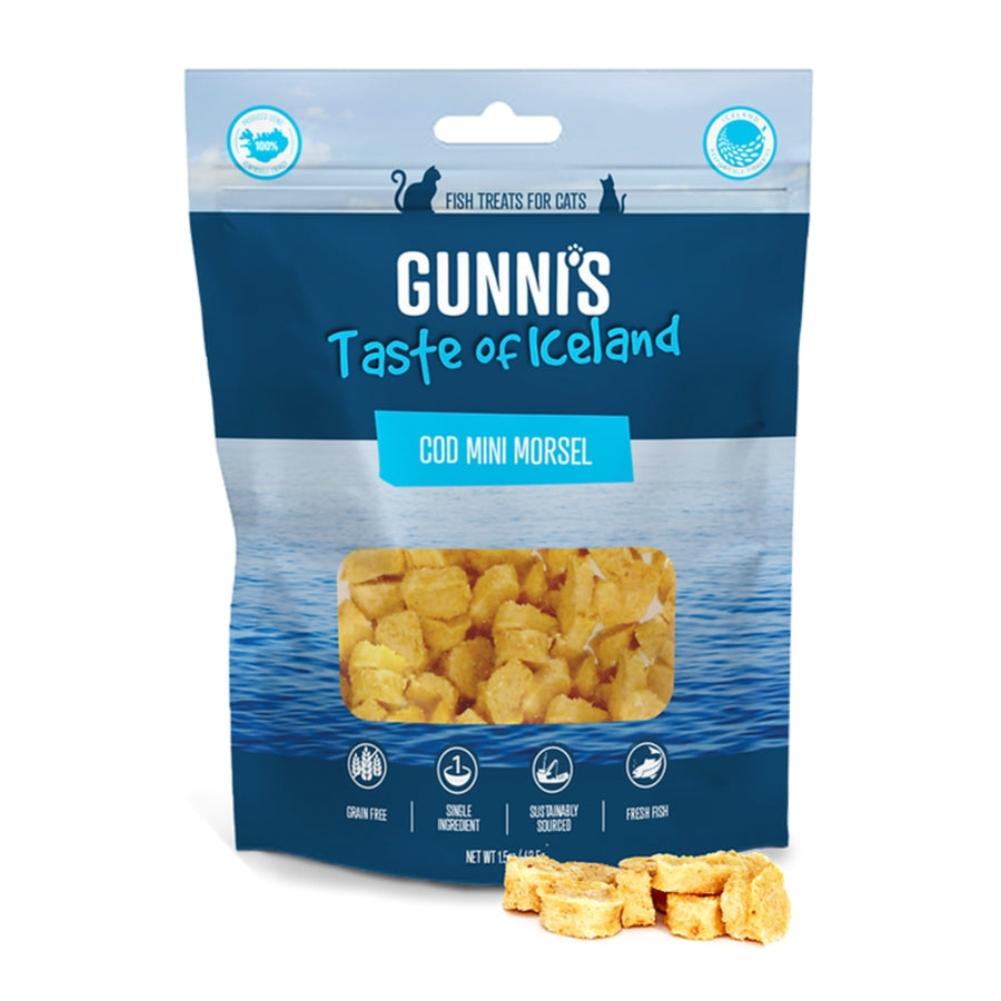 Gunni’s — Mini Morsel Cod Cat Treats (1.5 oz)