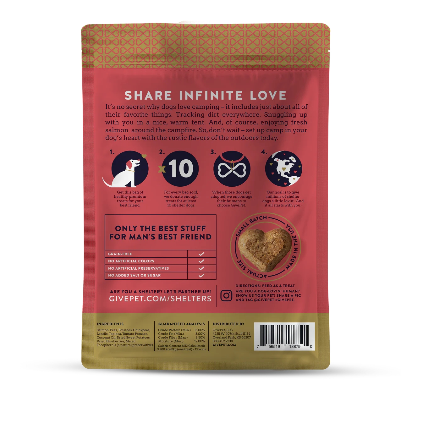 GivePet — Campfire Feast Dog Treats (11 oz)