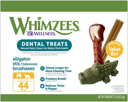 Whimzees – Dog Value Box Medium (46.6 oz)