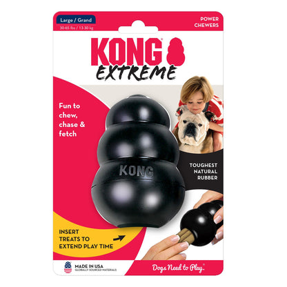 Juguete para perros KONG Extreme – Negro (Grande)