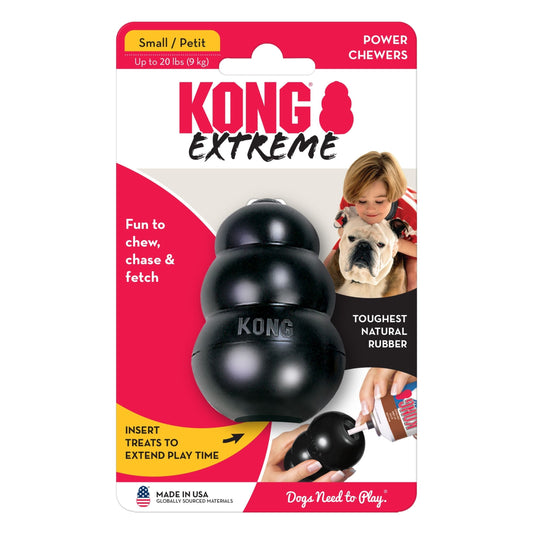 KONG Extreme Dog Toy – Black (Small)