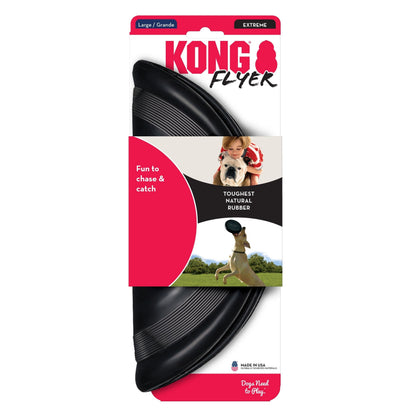 Juguete para perros KONG Extreme Flyer – Negro (Grande)