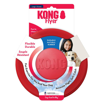 Juguete para perros KONG Extreme Flyer – Rojo (Grande)