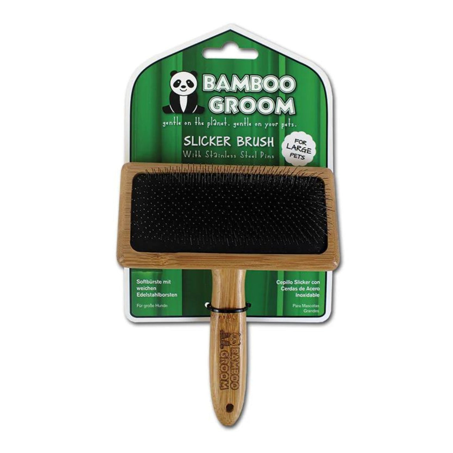 Bamboo Slicker Brush Large