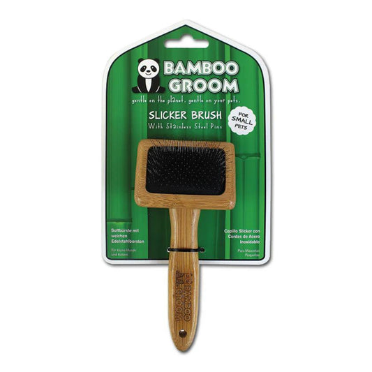 Bamboo Slicker Brush Small