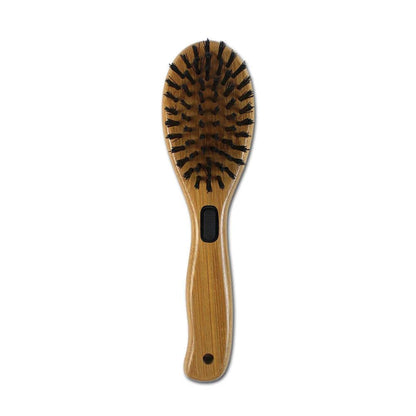 Bamboo Combo Brush with Bristles and Pins Small/Medium