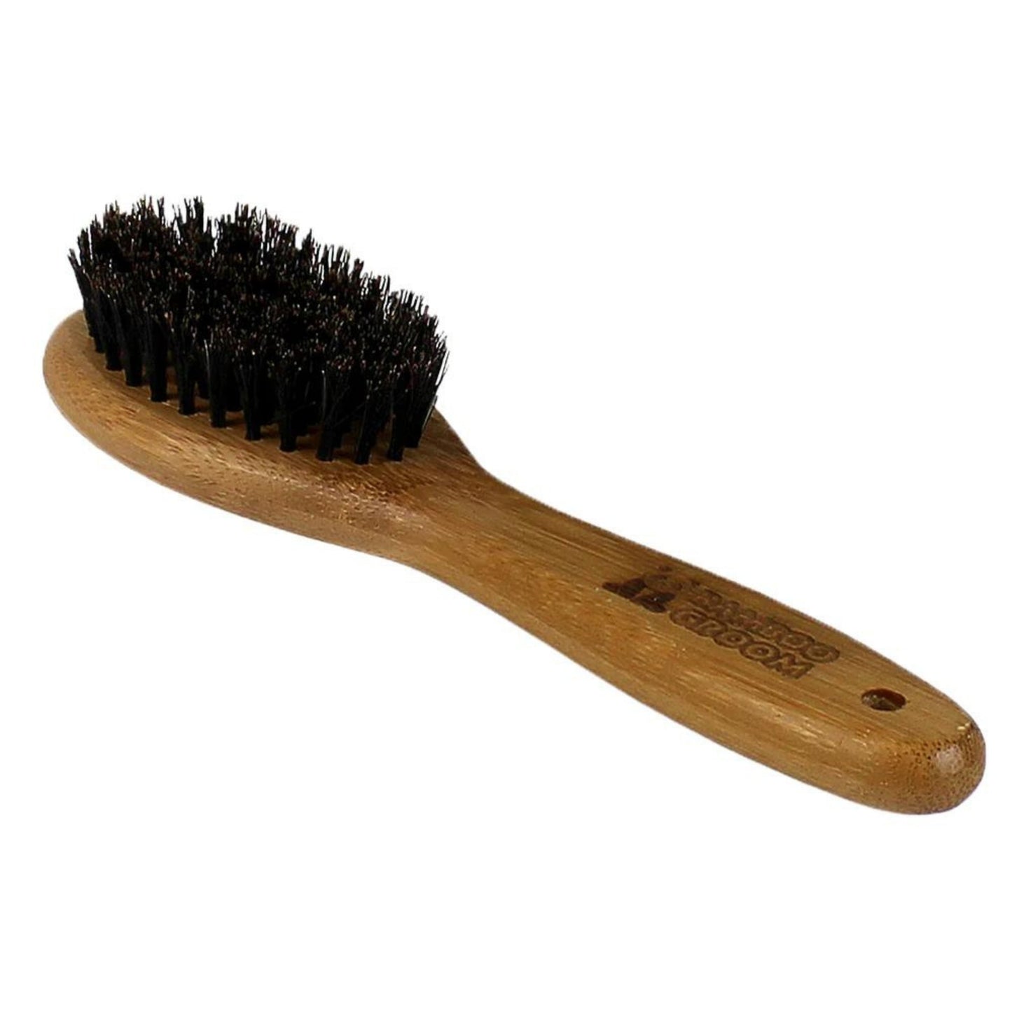 Bamboo Oval Boar Bristle Brush Small/Medium