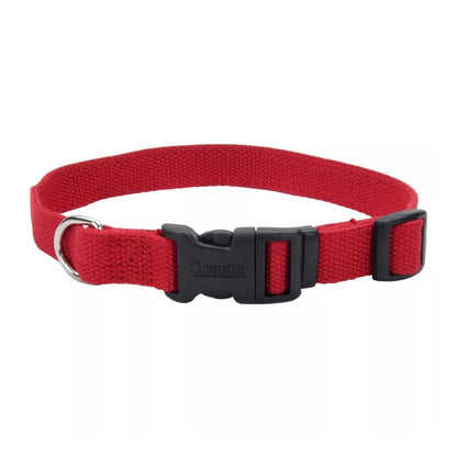 Collar ajustable para perro Earth Soy color arándano (5/8", 8-12")