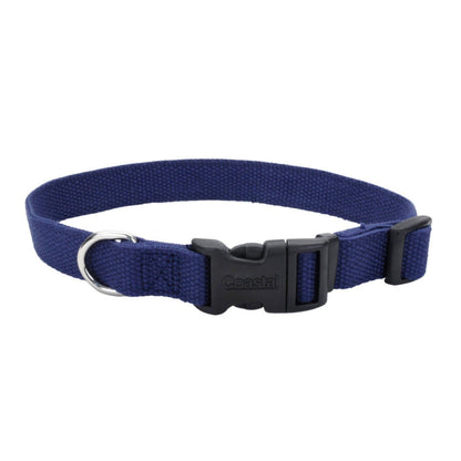 Collar ajustable para perro Earth Soy índigo (1", 18–26")
