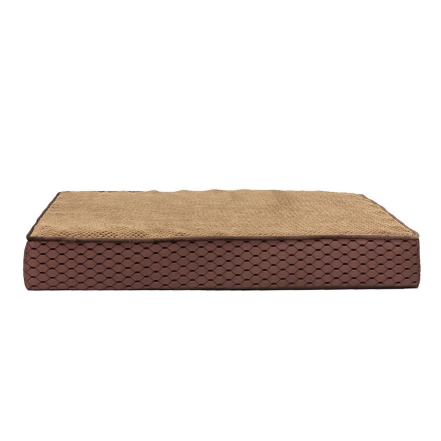 Sleep Zone Bamboo Bed (29”, Brown)
