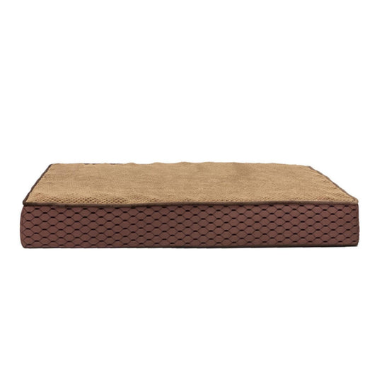 Sleep Zone Bamboo Bed (29”, Brown)