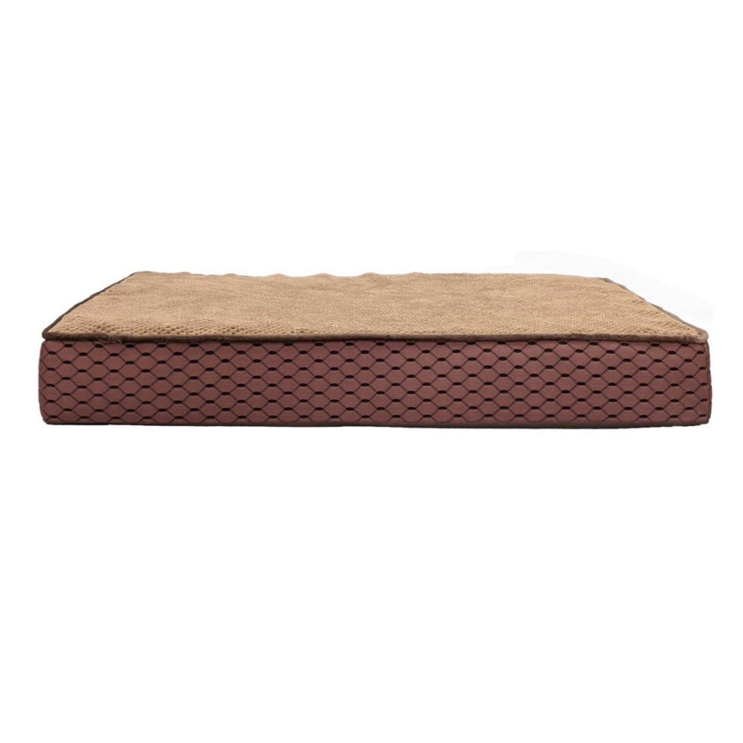 Sleep Zone Bamboo Bed (40”, Brown)
