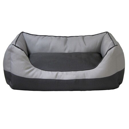 Ethical Pet — 2-Tone Bed (Gray/Black, 26”)