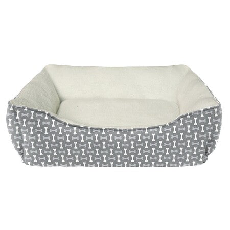 Ethical Pet — Tossed Bones Bed (Gray, 20”)