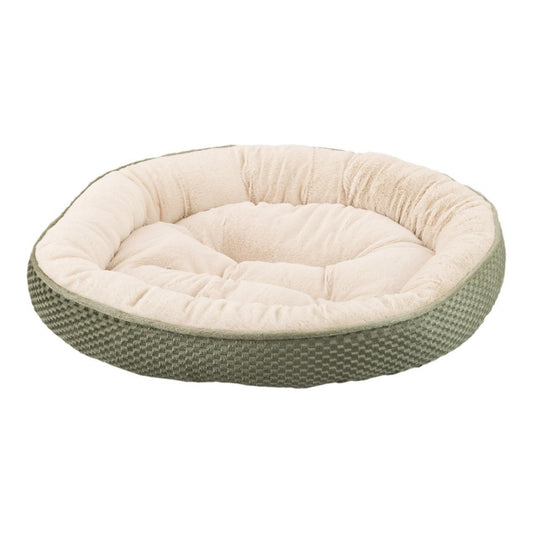 Sleep Zone Checkerboard Napper (20”, Sage)
