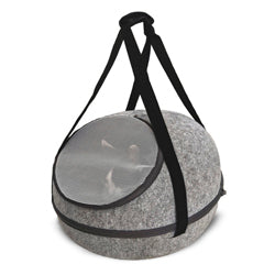 Sleep N Go Pet Bed (Gray, 10.75”)