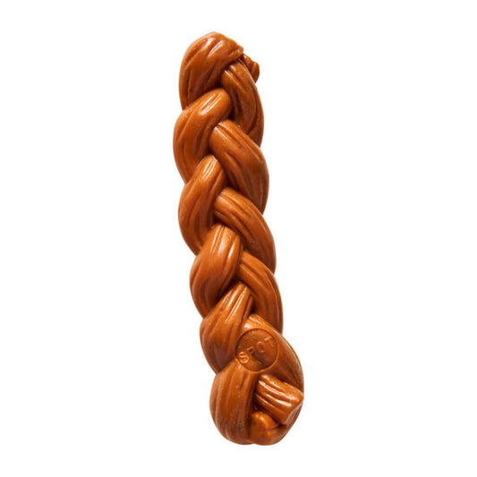 Bam-Bone Braid Stick Dog Toy (Hickory, 5.75”)