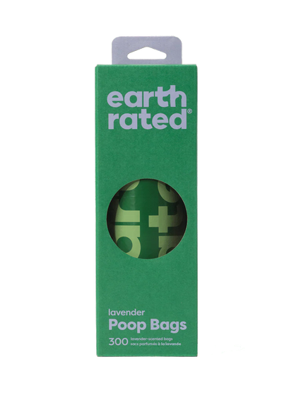 Earth Rated – Lavender Poop Bags (300 Count Box)