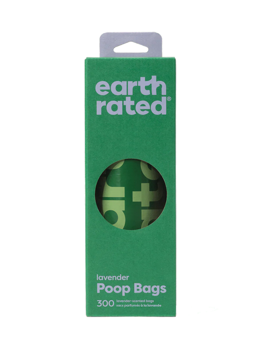 Earth Rated – Lavender Poop Bags (300 Count Box)