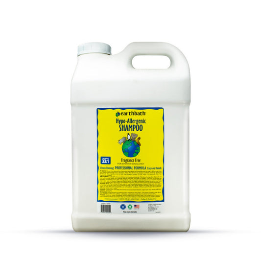 Earthbath — Hypoallergenic Shampoo (Fragrance-Free, 2.5 gal)