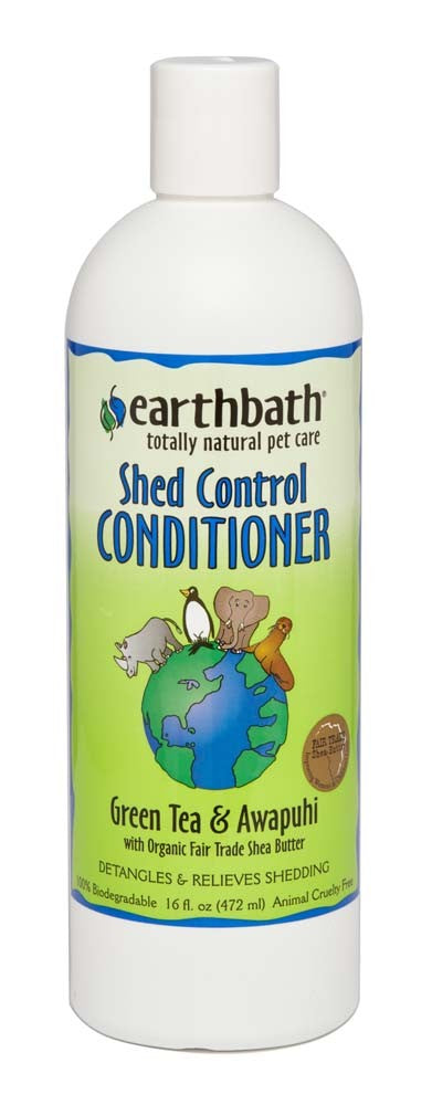 Earthbath – Shed Control Conditioner (Green Tea & Awapuhi, 16 oz)