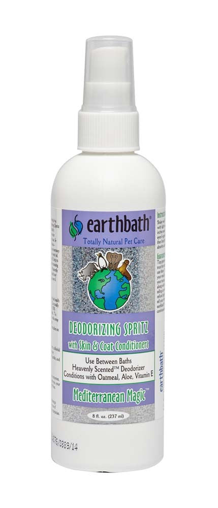 Earthbath — 3-in-1 Deodorizing Spritz for Dogs (Mediterranean Magic, 8 oz)