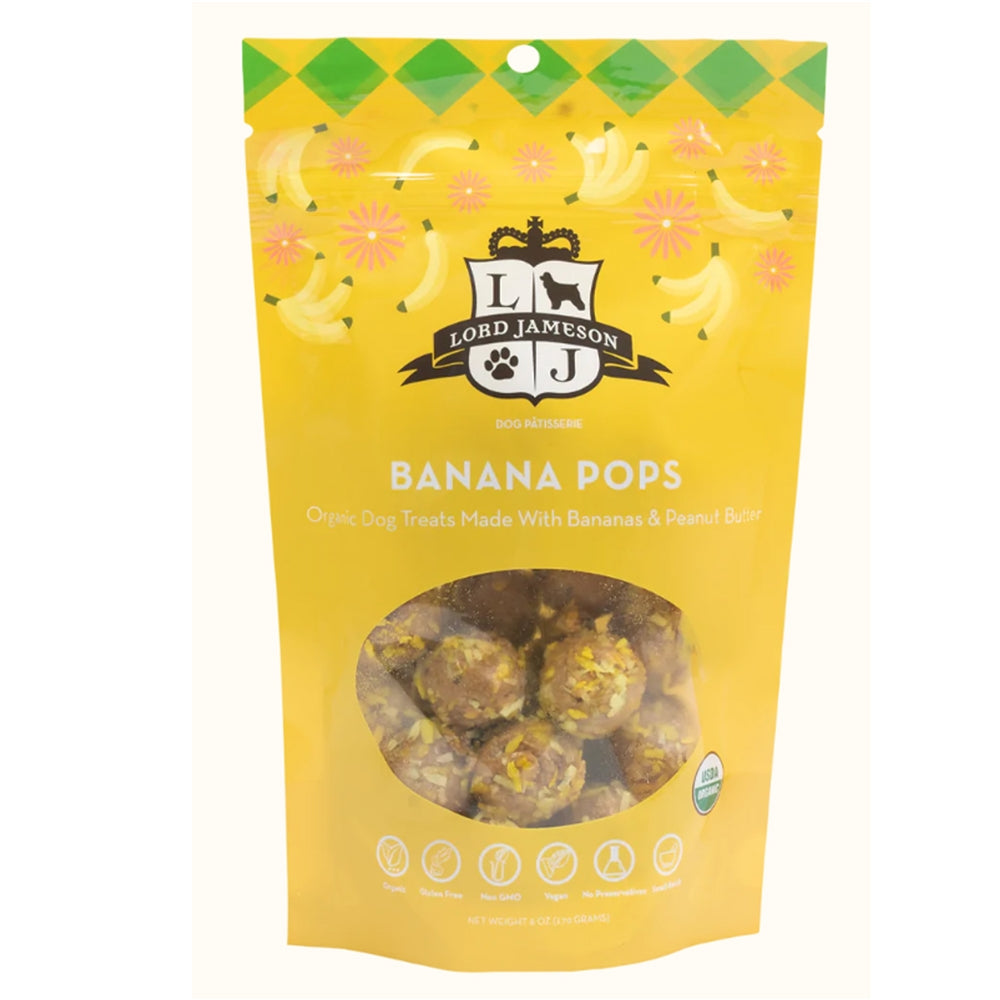 Lord Jameson – Banana Pops Dog Treats (6 oz)