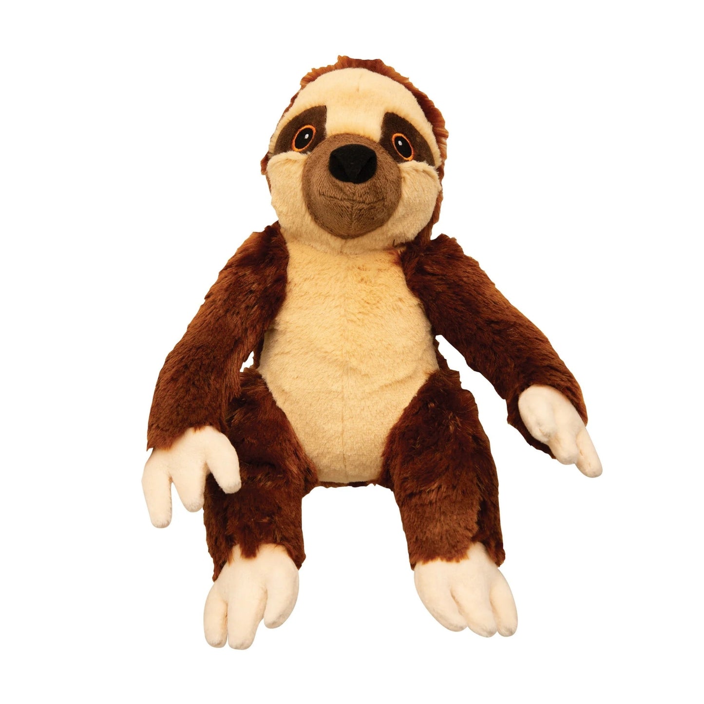 Snugarooz – Sasha la perezosa de peluche para perro (marrón, 28 cm)