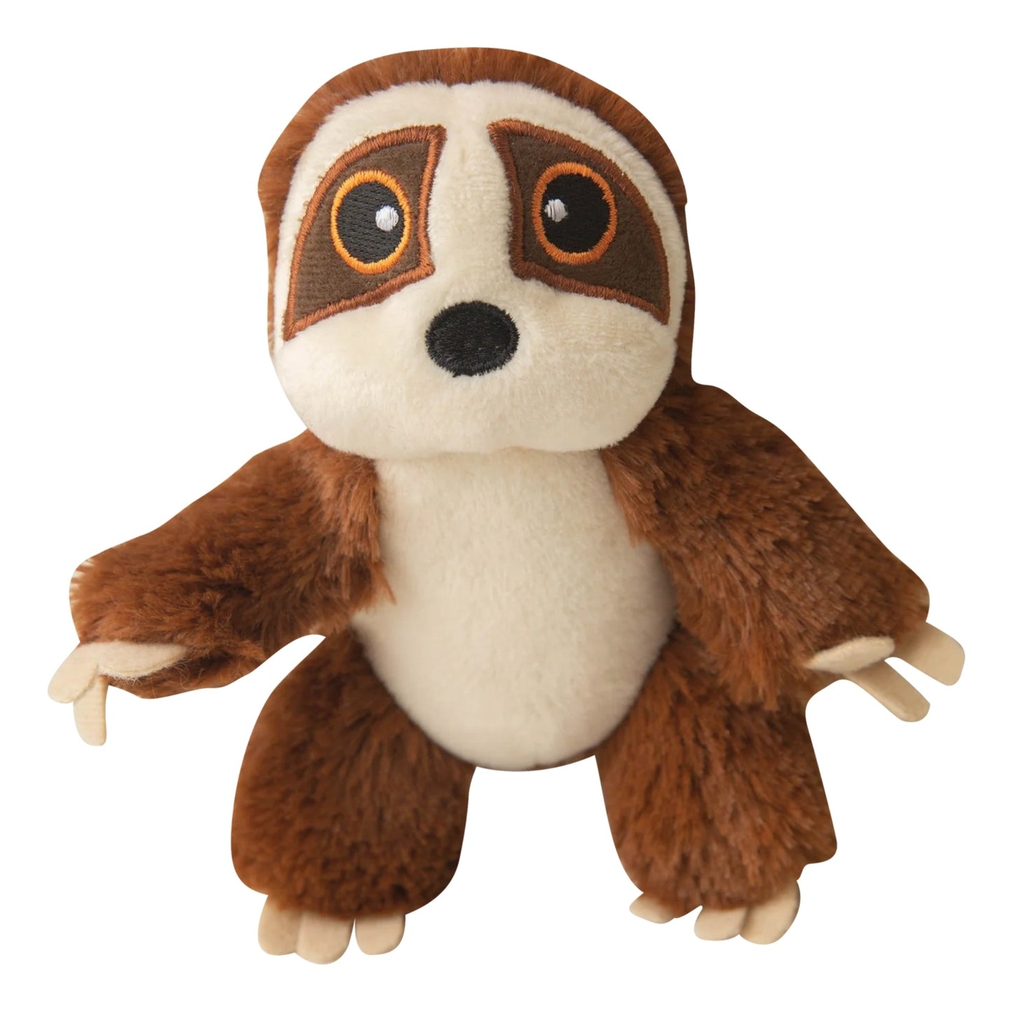 Snugarooz – Baby Sasha the Sloth Plush Dog Toy (Brown, 5.5")