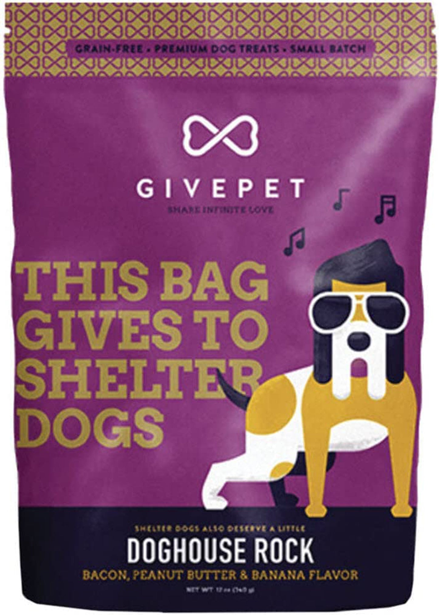 GivePet — Doghouse Rock Dog Treats (11 oz)