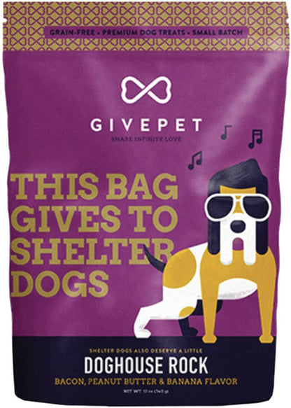 GivePet — Golosinas para perros Doghouse Rock (325 g)