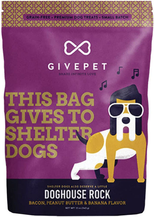 GivePet — Doghouse Rock Dog Treats (11 oz)