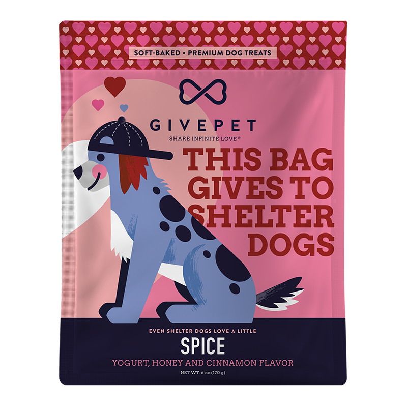 GivePet — Golosinas masticables navideñas para perros (pastel de especias, 177 g)