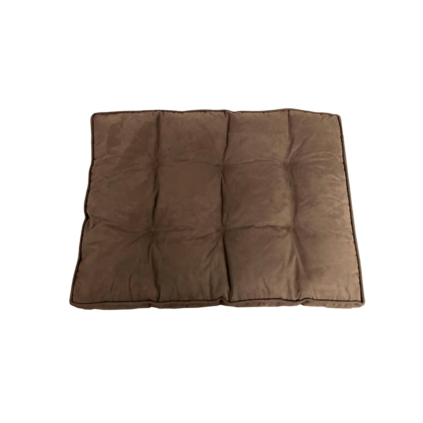 Sleep Zone Luxe Faux Suede Pillow (32”, Chocolate)