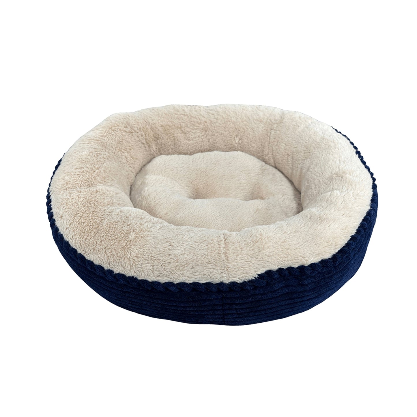 Sleep Zone Luxe Round Rib Corduroy (31”, Navy)