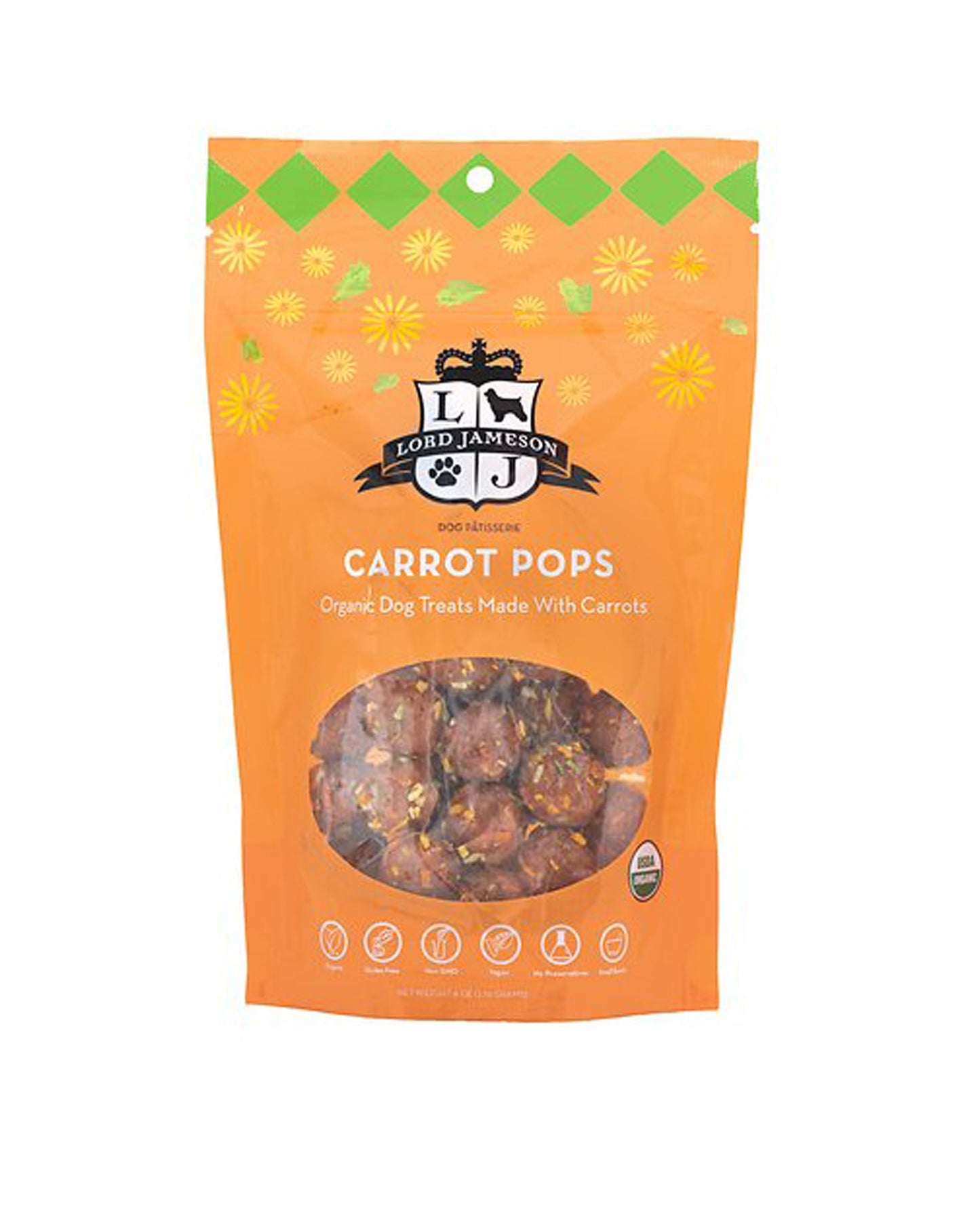 Lord Jameson – Carrot Pops Dog Treats (6 oz)