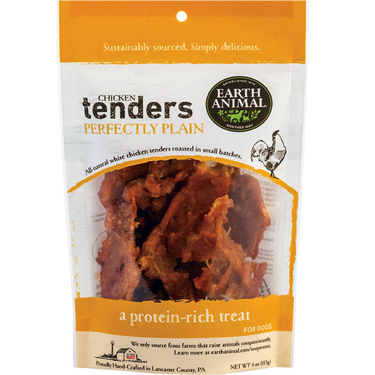 Earth Animal — Tenders Chicken “Perfectly Plain” (4 oz)