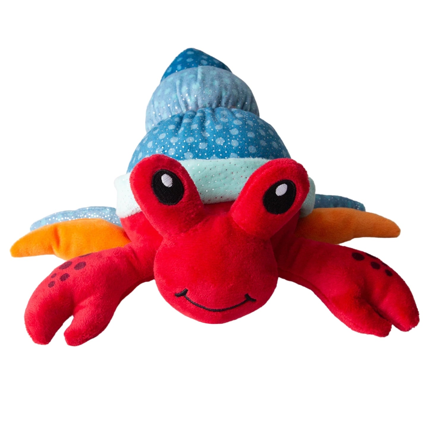 Snugarooz – Hermie the Crab Plush Dog Toy (8")