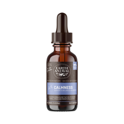 Earth Animal — Organic Herbal Remedies: Calmness (2 oz)