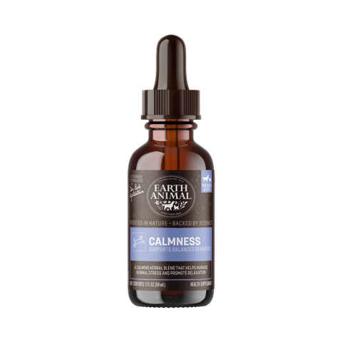 Earth Animal — Organic Herbal Remedies: Calmness (2 oz)